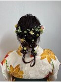 袴ヘアセット