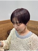 朝のスタイリング楽々マッシュショート