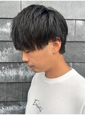 メンズマッシュ王道ツイストスパイラルパーマ群馬高崎眉毛