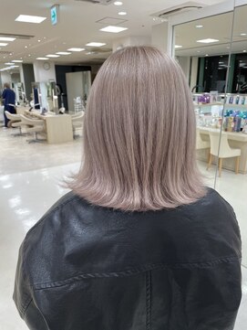 シャルムバイケンジ(Charm.by KENJE) ミルクティーグレージュ/ケアブリーチ/ハイトーン/銀座/有楽町