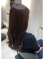 シアン 栄店(CYAN.)&nbsp;冬こそ色味をプラスピンクブラウンカラー