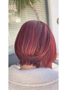 アルール バイ フェローズ(ARULE by fellows) レッドカラーグラボブ