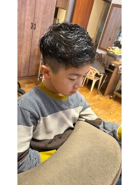 ポレポレハッピーヘアワーク POREPORE HAPPY HAIR WORK キッズでもパーマかけれます!