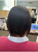ボブ/縮毛矯正