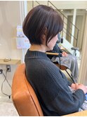愛されナチュラルショートボブ☆20代/30代/40代/50代