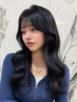 ナカイ(NAKAI)&nbsp;顔周りレイヤーカット/イメチェンヘアスタイル/韓国くびれヘア