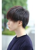 ナチュラルマッシュ刈り上げネープレスマートイメチェン