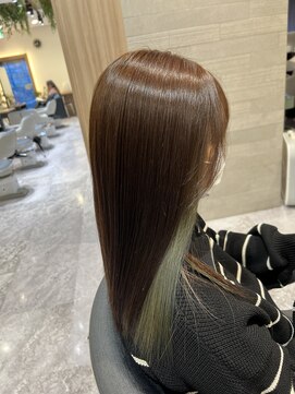 イメージア 町田店(IMAGE A) インナーカラーオリーブベージュ＠30代40代50代60代