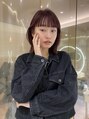 マイル 渋谷(mile)&nbsp;暗めでも光に透ける暖色カラー［レイヤーカット/ピンクカラー］