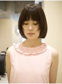 【加藤木麻彩】フェイスレイヤーボブ