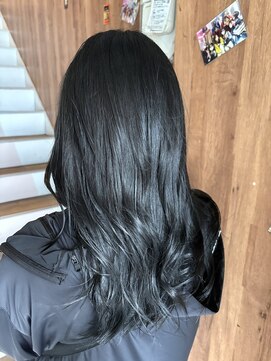 アヴァンス 天王寺店(AVANCE.) ブルーブラック×透明感カラー