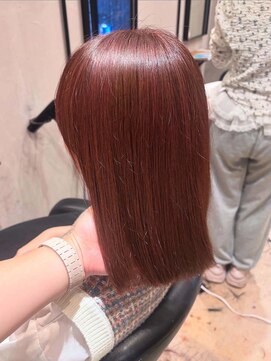 コージーベルベット(Cosy Velvet) 《ブリーチなしのピンクブラウン》