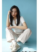 ルフュージュ バイ プロデュース 相模大野店(Refuge by Produce)&nbsp;暗髪/レイヤーカット/長めバング