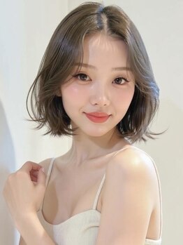 ブロウ ネックス ザ サロン 表参道(VLOW nex the salon)の写真/韓国風ショートヘア〈タンバルモリ〉切りっぱなしのデザインでトレンド感満載のhairへ＊[表参道/表参道駅]