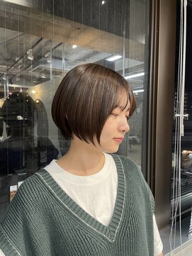 リラクオーレ 三宮 元町(LIRA CUORE) ショートボブ