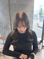 トテ(tote.)&nbsp;ブリーチなし透明感アッシュグレージュ韓国ヘア