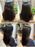 くせ毛改善ストレート