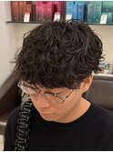 シャドウパーマ/波巻きパーマ/スパイラルパーマ/メンズパーマ