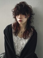 ネハス 名古屋栄店(nehus.) MEN’S HAIR/ブルーブラック/フェザーパーマ/ハイライト