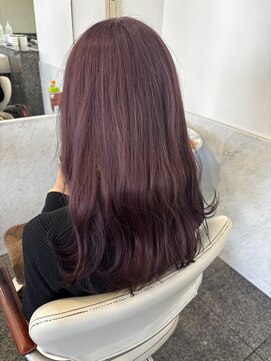 ★ピンクベージュに色落ちしていく濃いめピンク