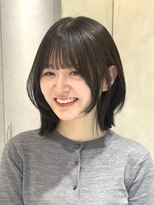 ロンドリメゾン 原宿(Lond re Maison.)&nbsp;オリーブグレー/ブリーチなし/マロンベージュ/黒髪/小顔/原宿