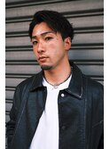 高円寺メンズ七三アップバングスタイル