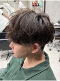MEN’S HAIR/波巻ツイストスパイラル/フェザーパーマ/大宮