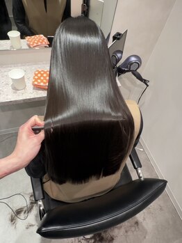 錦糸町美容室 RAIN 髪質改善/個室サロン/カラー【3月1日NEW OPEN(予定)】の写真/《錦糸町エリア☆髪質改善個室サロン》“RAINオリジナル配合Tr”で今までにない最高の手触りと艶を♪