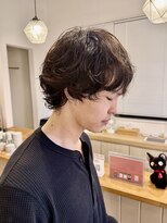 ジジ 宇都宮(Gigi)&nbsp;ニュアンスパーマ/刈り上げセンターパート/宇都宮/鶴田