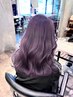 韓国カット+ダブルカラー+2stepTR[ブリーチ1回込]  ￥15,400 [韓国ヘア]