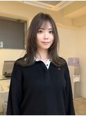 ブリーチなしで透明感ベージュ/グレージュ