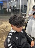 【MEN’S HAIR/サーフカール/刈り上げセンターパート/千葉】