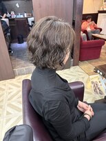 ハレケルーピディア(HAREKE loopidia)&nbsp;【朝のセットが楽になる】おしゃれボブパーマスタイル