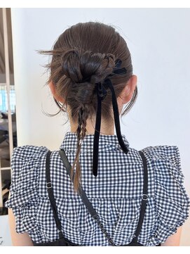 ビファインクーアヴェダ(Be fine coo AVEDA) 卒業式、結婚式ヘア　アップスタイル/