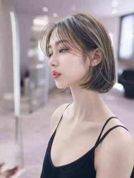 イオ 本厚木(io) くびれ顔周りレイヤーボブカット美髪質改善トリートメント