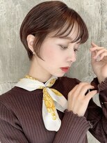 タヤ 駒沢店(taya)&nbsp;大人かわいい艶ブラウンショート