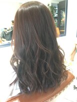 ルフ ヘアーデザイン(ruf hair design) 【ruf  hair design】セミロングスタイル　ブラウンカラー