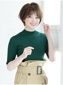 「生駒市」フレンチカジュアルショートヘア/高感度ショートヘア