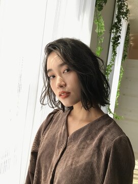 モザイク(MOSAIQUE) 【東三国/新大阪】大人無造作ヘアー＊ふわっとエアリーなボブ