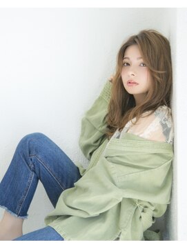 ロンド シャルム 吉祥寺(Lond charme) 【Lond charme】くせ毛風ニュアンスウェーブセミディ