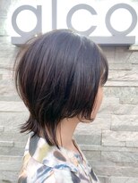 アルコ 三軒茶屋(alco) 丸みを残した女性らしいショートウルフ