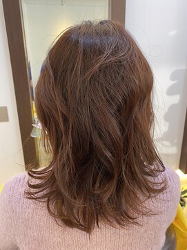 ヘアアーク(HAIR arc) インナーカラー　ピンクベージュ【津田沼】【京成津田沼】