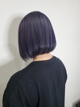 グランディールヘアデザイン(grandir hairdesign) ブルーラベンダーボブ