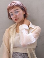 ブラン 広島本通(Blanc)&nbsp;【Blanc】オン眉ボブショート耳掛け1894