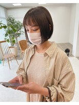 シンス(Since)&nbsp;ナチュラル クリーン ボブ  くすみ アッシュ グレージュ