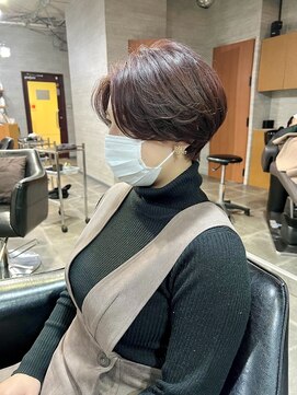 バーチョ(bacio) 20代30代40代◎小顔骨格矯正ショート【麻生/札幌ショート/白髪】