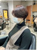 20代30代40代◎小顔骨格矯正ショート【麻生/札幌ショート/白髪】