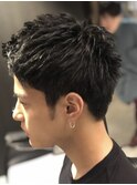 ビジネス刈り上げ束間ベリーショート