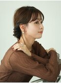 【uta京野】こっくりカラー×シースルーバング×サイドバング