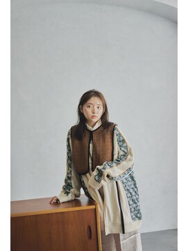 フィルムス 柏(FILMS) 暗めカラー/ショートボブ/マロンベージュ/くすみベージュ/柏